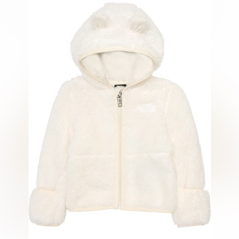 The North Face Baby Bear Full Zip Hoodie Cream 6-12 months
